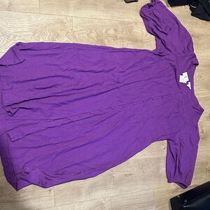 J Jill NWT Purple midi dress XL